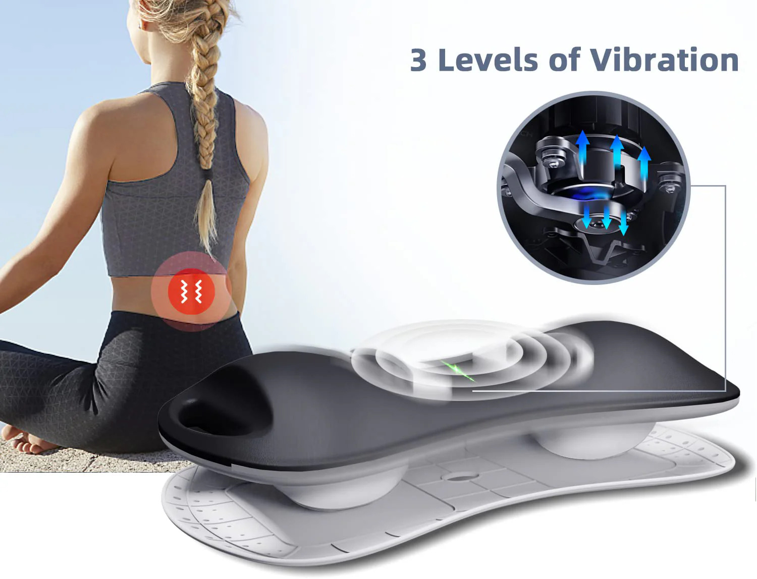 Multifunkční masážní přístroj na záda 1